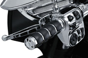 Kuryakyn ISO®-Grips for Harley Black Chrome Aluminium Rubber Pair