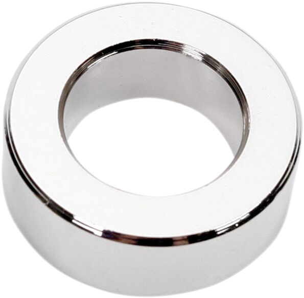 Drag Specialties Chrome Outer Axle Spacer Silver Steel