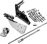 Drag Specialties Forward Control Relocation Kit Chrome Polished Steel