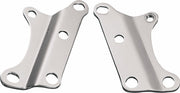 Drag Specialties Xl Front Engine Mount Plates Chrome Steel Pair - 28-0013-SC4