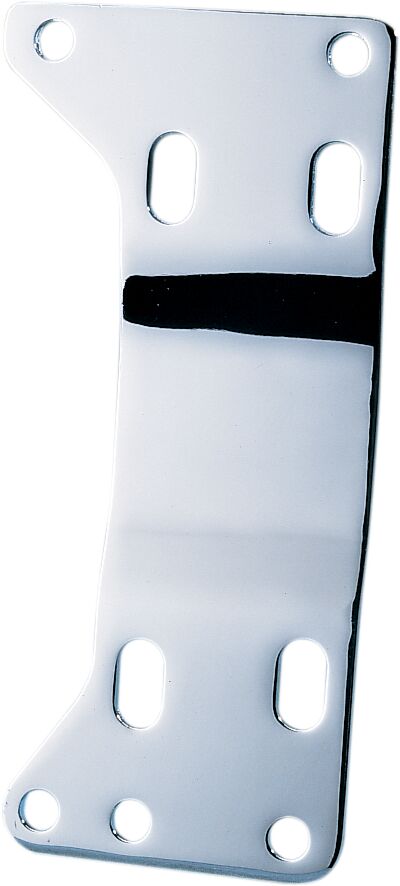 Drag Specialties Chrome Transmission Mounting Plate for 1986-1999 Harley-Davidson Softail Motorcycles - 74728