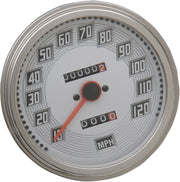 Drag Specialties 2240:60 Speedometer Billet-look Face for 1984-1990 Harley-Davidson Softail and 1984-1986 Harley-Davidson FXR Motorcycles - 75695