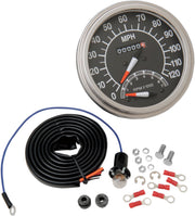 Drag Specialties 2:1 Speedometer 68-84 Face withTachometer for 1948-1964,1981-1984 Harley-Davidson Touring Motorcycles - 72418M