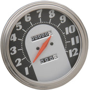 Drag Specialties 2240:60 Speedometer 62-67 Face for 1984-1990 Harley-Davidson Softail and 1984-1986 Harley-Davidson FXR Motorcycles