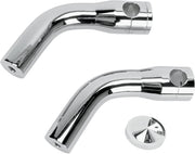 Accutronix  Risers Elite Pullback 6" Chrome - Part #136398