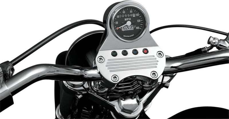 Drag Specialties Mini Speedometer Gauge Mechanical Multi-Function - 21-6805DS1-BX15