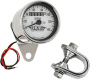 Drag Specialties Mini Speedometer Gauge Mechanical Multi-Function