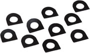 Drag Specialties Foot Peg Spring Washers Black Front Rear Steel 10 Pack