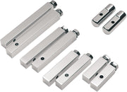 Drag Specialties 5/8" Square Foot Peg Mounting Blocks Chrome Silver 16 mm (5/8") Aluminium Pair