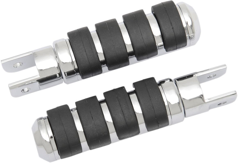 Drag Specialties Soft-Ride Small Diameter Footpegs