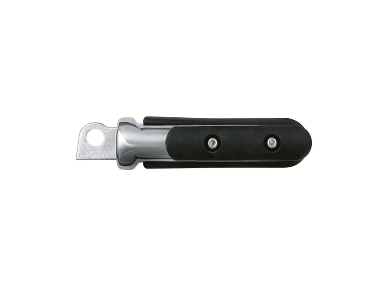 Kuryakyn Pilot Pegs Pilot™ Black Chrome Front Left Folding Rubber Pair