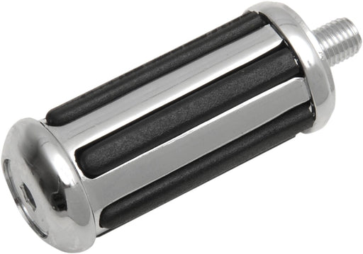 Drag Specialties "Rail" Foot and Shifter Pegs Shift Peg Black Chrome Silver Aluminium Carbon-Steel
