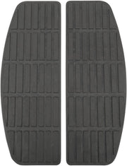 Drag Specialties Damper Floorboard Replacement Rubber Black Insert Pair