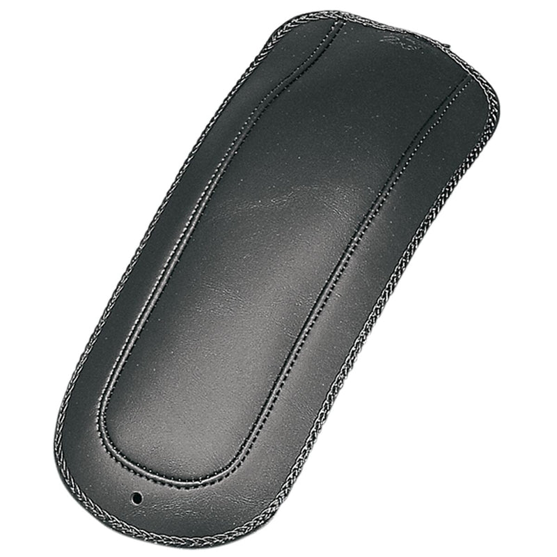 Mustang Fender Bib for Solo Seat Black Smooth Rear Vinyl Each