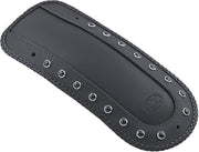 Mustang Fender Bib for Solo Seat Black Chrome Studded Rear Vinyl