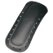 Mustang Fender Bib for Solo Seat Black Chrome Studded Rear Vinyl Each