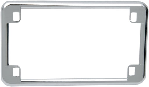 Drag Specialties Chrome Licence Plate Frame Rear