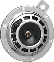 Drag Specialties Chrome Horn Black Mag Electric