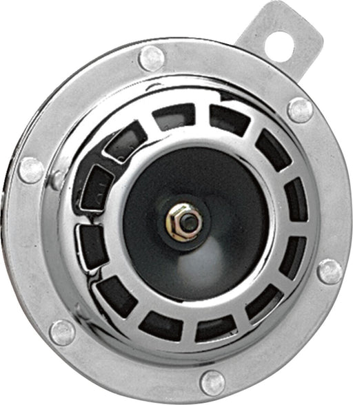 Drag Specialties Chrome Horn Black Mag Electric