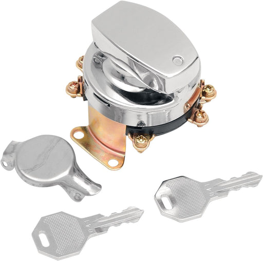 Drag Specialties Ignition Switch for Fat Bob Dash Chrome