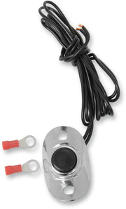 Drag Specialties Starter/Horn Switch Black Chrome
