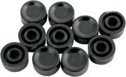 Drag Specialties Handlebar Switch Button Caps Switch Cap Kit Black Flat Plastic 10 Pack