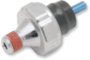 Drag Specialties Oil Pressure Switch Silver Brass Plastic - MC-DRAG015