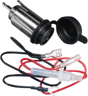 Drag Specialties Universal Moisture Resistant Cigarette Lighter Black Chrome