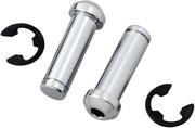 Drag Specialties Custom Socket-Head Pivot Pins Chrome Silver Clutch Aluminium Pair - 273891-BC101
