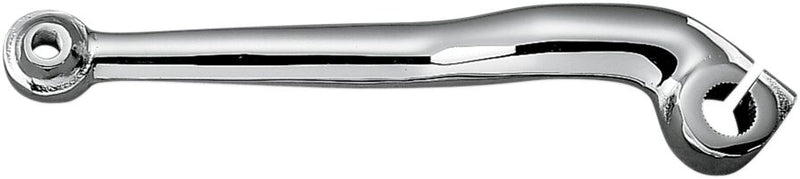 Drag Specialties Shift Lever Chrome Silver Toe Steel