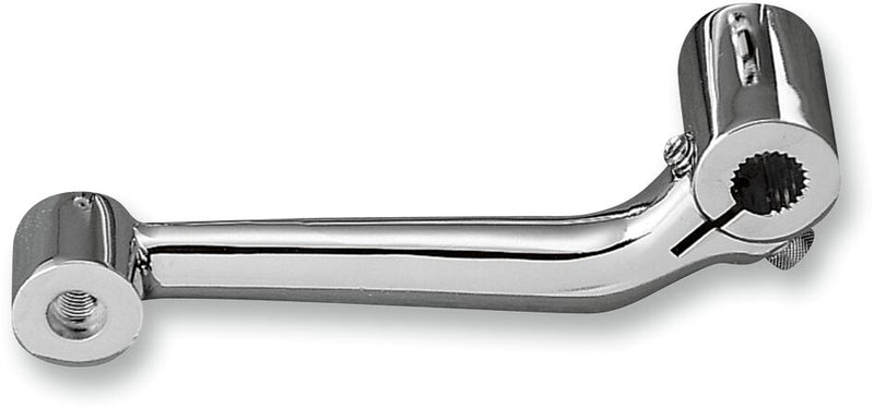 Drag Specialties Shift Lever Chrome Silver Heel Cast Aluminium - 71477