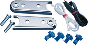 Drag Specialties Turn Signal Relocation Kit Relocation Bracket Rear - 20-0369-BC251