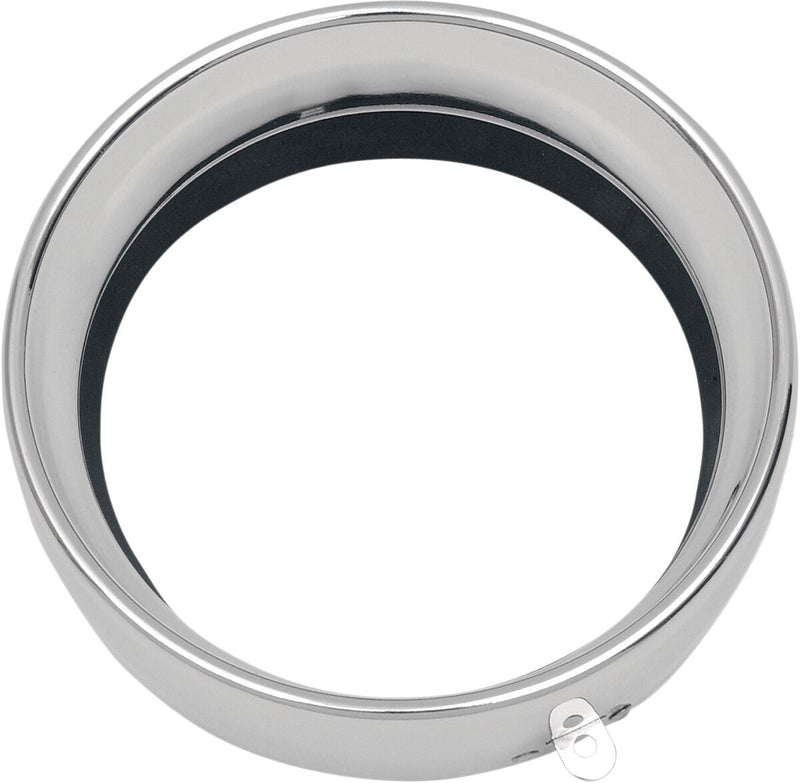 Drag Specialties Extended Headlight Trim Rings Front
