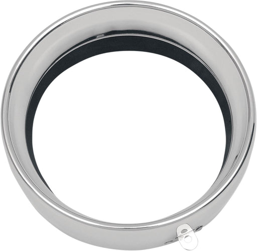 Drag Specialties Extended Headlight Trim Rings Front