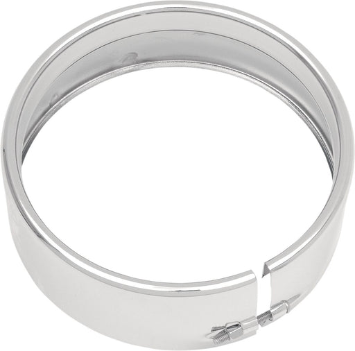 Drag Specialties Extended Headlight Trim Rings Front