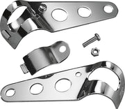 Drag Specialties Side-Mount Headlight Brackets Pair
