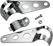 Drag Specialties Side-Mount Headlight Brackets Pair - 62101