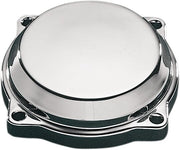 Drag Specialties Smooth Chrome Constant Velocity Carburetor Top Cover For CV Carburetors Silver Die Cast - 72830