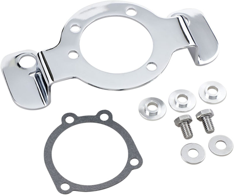 Drag Specialties Air Cleaner Support Bracket Kit Chrome Grey - 120046