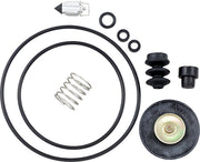 Drag Specialties Carburetor Rebuild Kit for Keihin Black Silver Rubber - 27006-76A-PBLB1