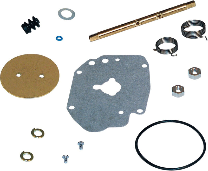 S&S Cycle Carburetor Rebuild Kit Super E Black Gold Silver Brass Rubber