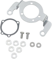 Drag Specialties Air Cleaner Support Bracket Kit Chrome Grey