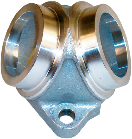 S&S Cycle Standard Intake Manifold For Super E and B Carburetors Silver Band Aluminium
