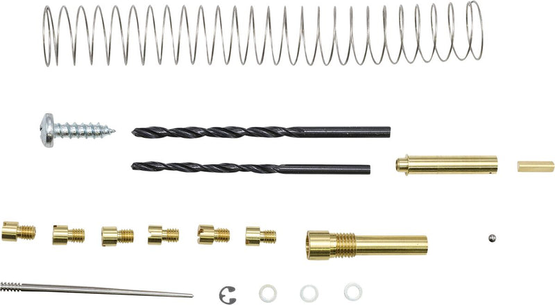 Dynojet-Harley Recalibration Jet Kit for 1986-2003 Harley-Davidson Recalibration Kit Black Gold Brass