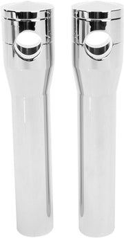 Accutronix  Risers Straight Springer 8" Chrome - Part #136836