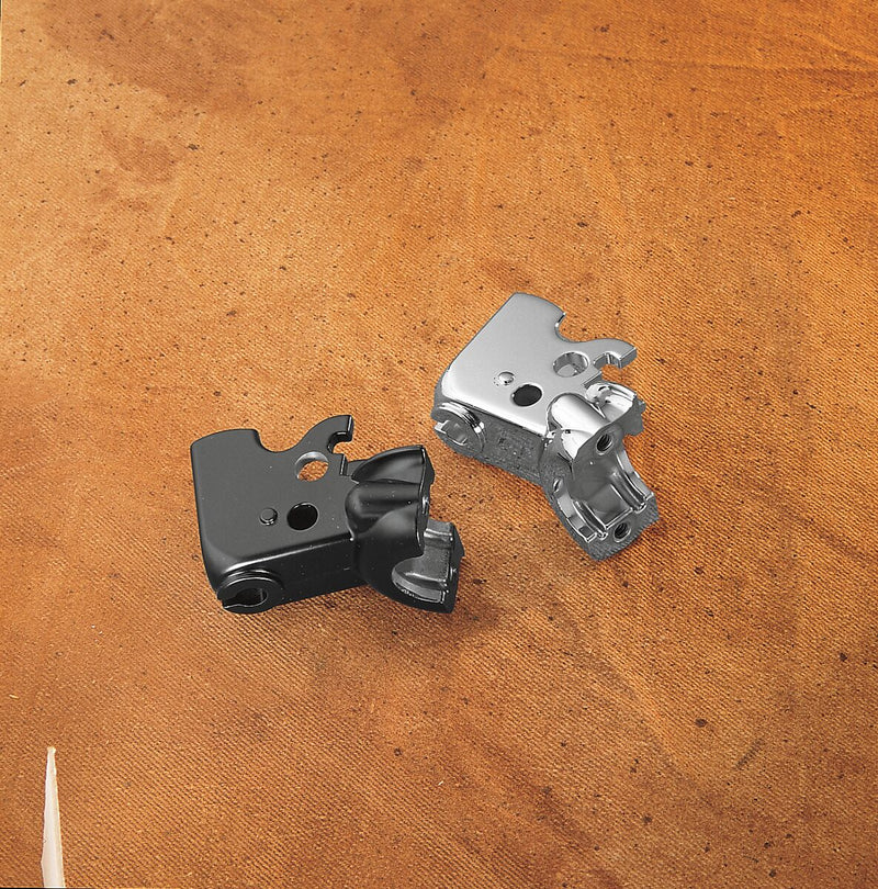 Drag Specialties Clutch Lever Bracket Chrome Silver Left Perch Aluminium - 07-0523C-SC1