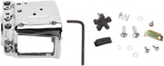 Drag Specialties Handlebar Switch Housing Kit Chrome Silver Lower Right Aluminium