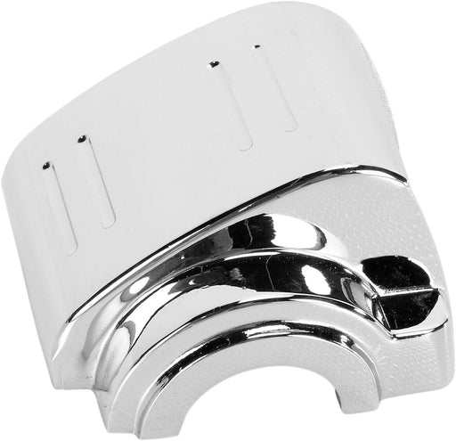 Drag Specialties Handlebar Switch Housing Kit Chrome Silver Left Upper Aluminium