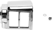 Drag Specialties Handlebar Switch Housing Kit Chrome Silver Left Upper Aluminium - 07-0545A-BC114