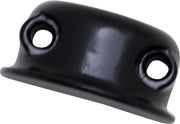 Drag Specialties Brake/Clutch Control Clamp Half Black Polished Aluminium
